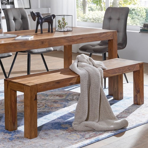 Sitzbank finebuy massiv holz - finebuy,