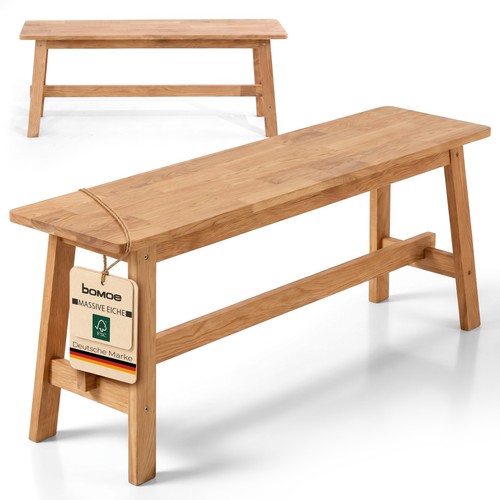 Bank hocker massivholz - bank,