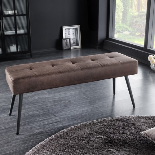 Sitzbank boutique 100cm braun - 100cm,